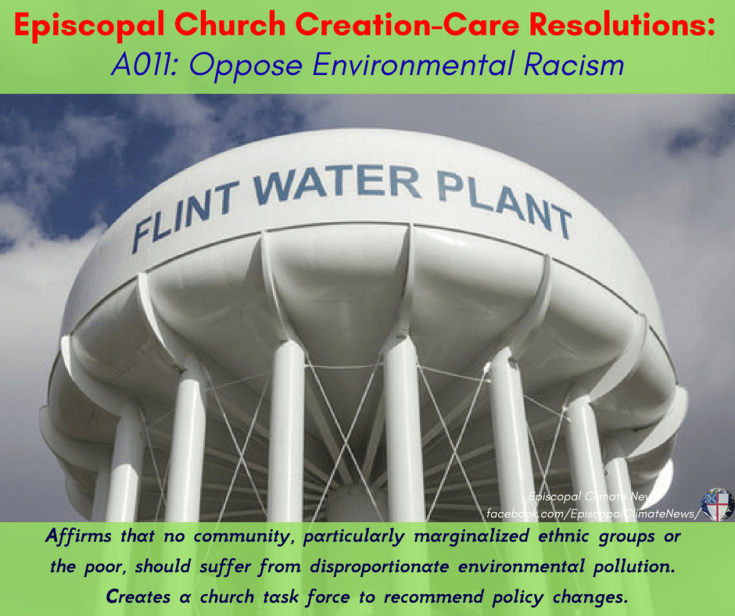 A011 Oppose Environmental Racism