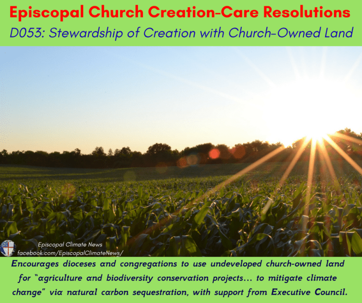 D053_ Stewardship of Creation with Church-Owned Land